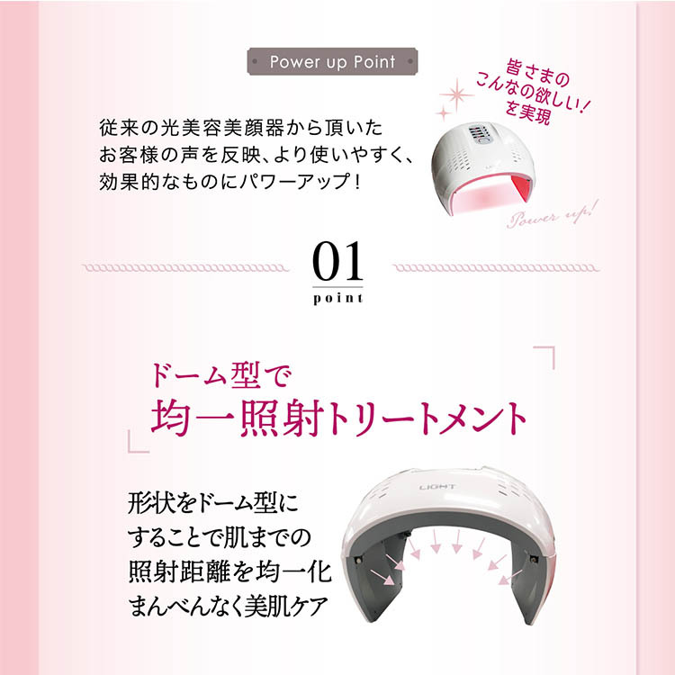 LED美容ライト プレミア Led Beauty Light Premier 光美容(SIB