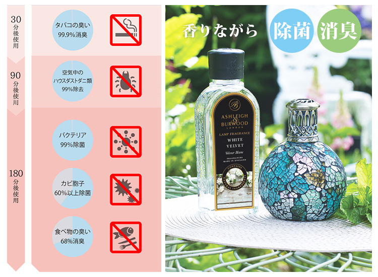選べるフレグランスセット アシュレイ&バーウッド ランプS+ ...