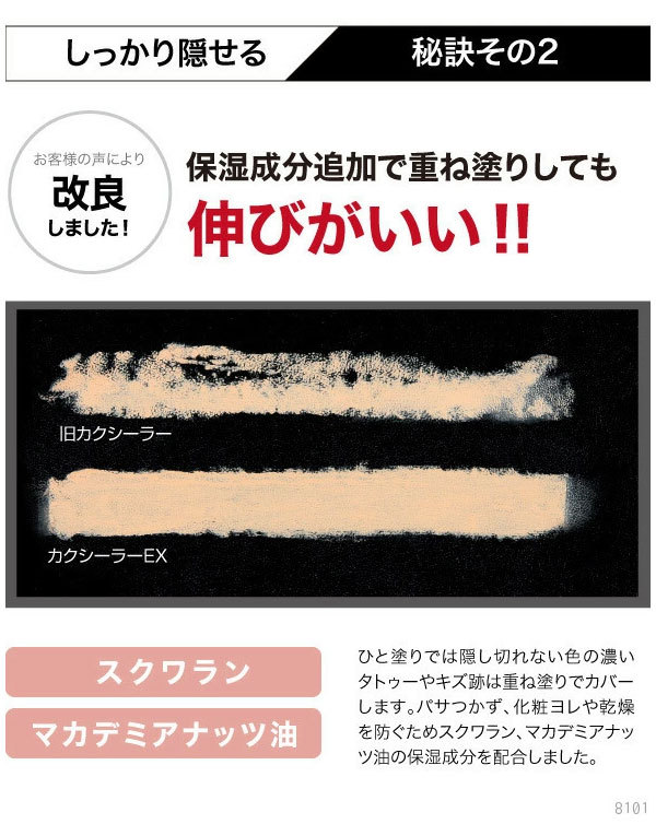 カクシーラーEX 10g コンシーラー スティックタイプ メール便