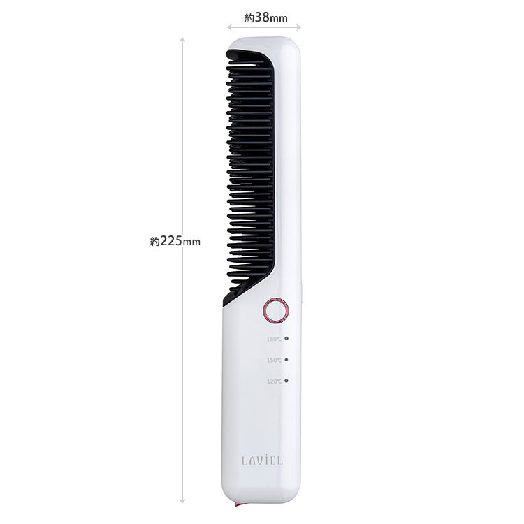 1 LAVIEL コードレスブラシアイロン LV-CL-BI ラヴィエル ヘアアイロン