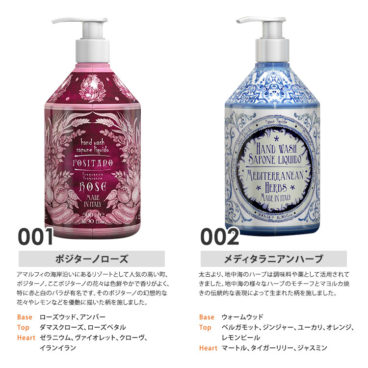 選べる3個セット ルディ ル・マヨルカ ハンドウォッシュ 500mL ハンド