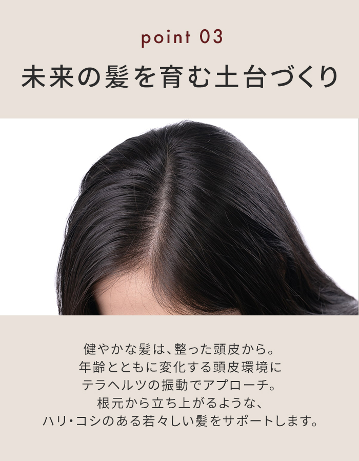 テラココヘアー テラヘルツコーム 頭皮ケア スカルプケア ヘアケア