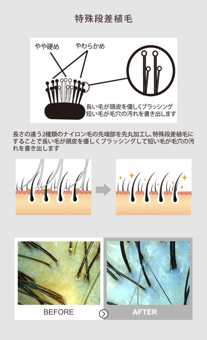 オリジネイチャー ヘアー＆スカルプブラシ エターナルベリ