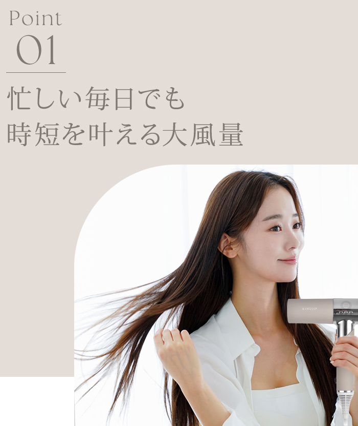 正規品 KINUJO 絹女 キヌージョ ヘアドライヤー kinujo KH301 KH302