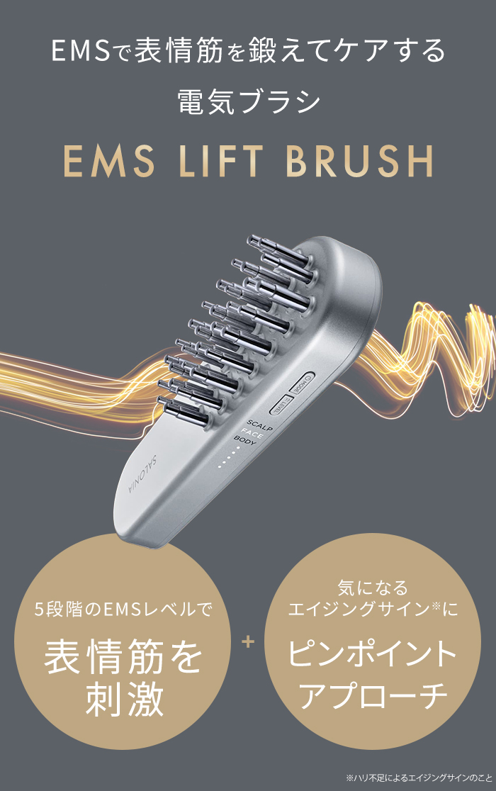 正規品 SALONIA サロニア EMSリフトブラシ 美顔器 ems リフトアップ
