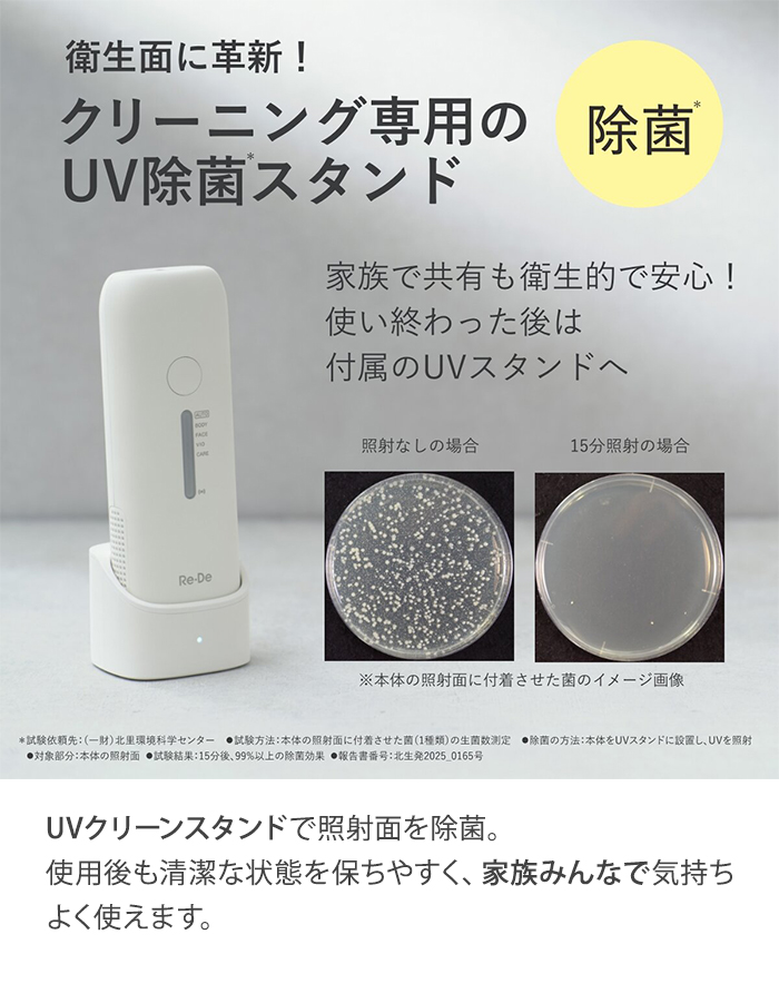 リデ デュオクリア IPL 光美容器 Re・De DuoClear 冷却 VIO ヒゲ 顔 髭