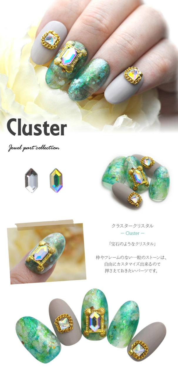 高品質クリスタルガラス ラインストーン『nAnASTOnE』ビジューネイル