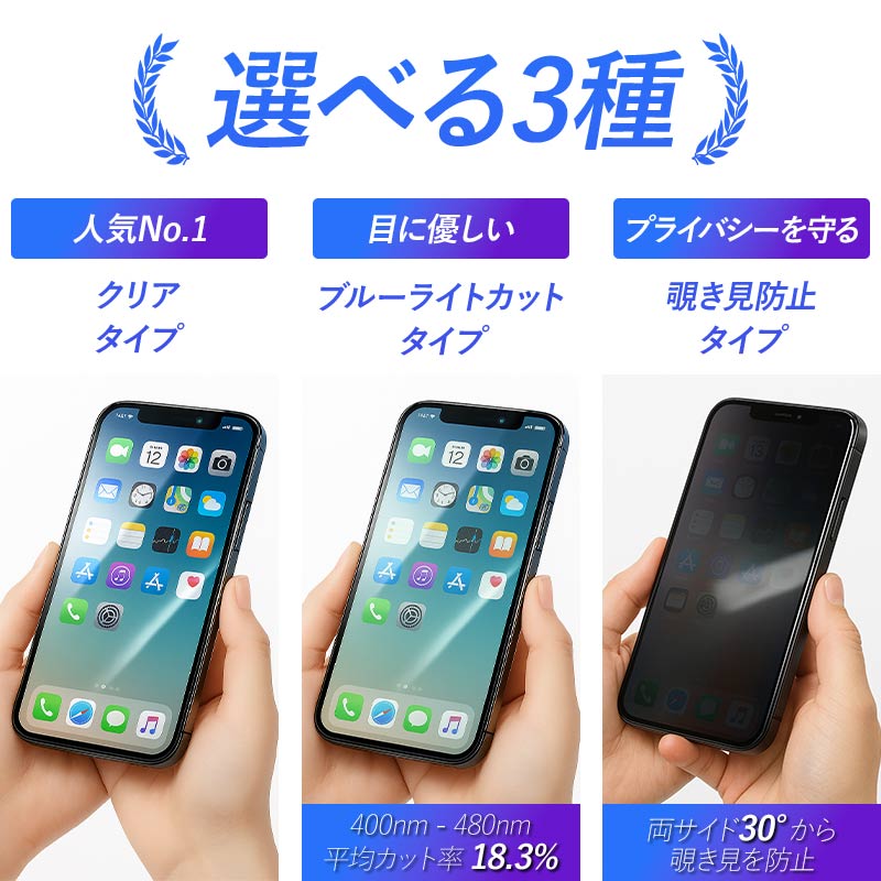 スマホ 保護フィルム フィルム（ A401KC DIGNO BX3専用 飛散防止