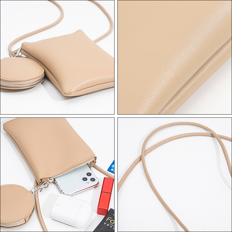 スマホケース スマホ ポーチ ポシェット（ 丸ポーチ付き スマホ