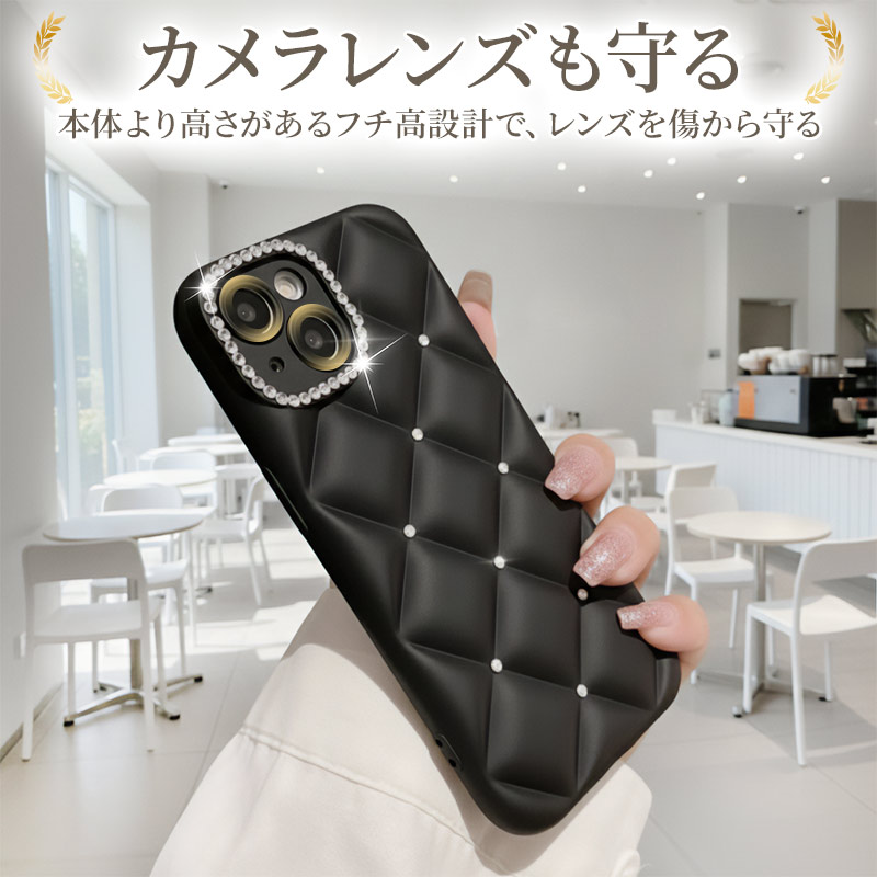 スマホケース スマホカバー iPhoneケース（ TPU ストーン付き