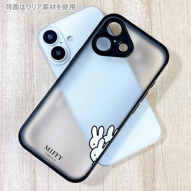 IIIIfit iPhone17 ケース ミッフィー イーフィット プランプフレーム