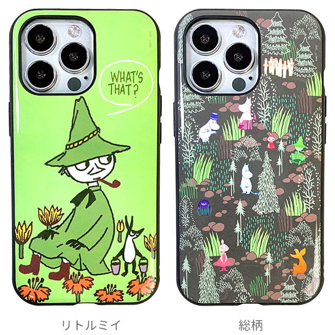 IIIIfit iPhone13Pro ケース カバー ムーミン イーフィット シンプル