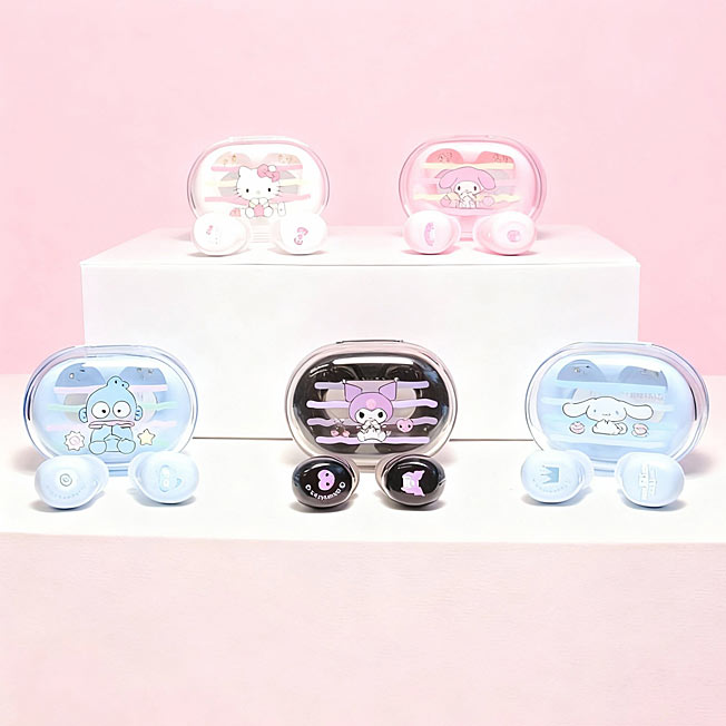 ワイヤレスイヤホン SANG-136KU サンリオ クロミ Bluetooth グルマンディーズ サンリオキャラクターズ 完全ワイヤレスステレオ