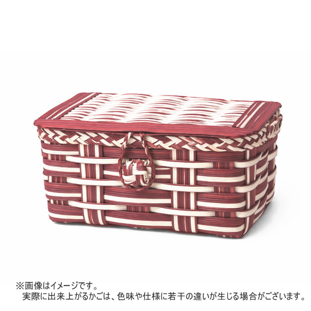 姫巫女ページ　エコクラフト　クラフトバンド　パンかごとバスケット How to make a basket with eco-craft [Easy bread basket] Paper band