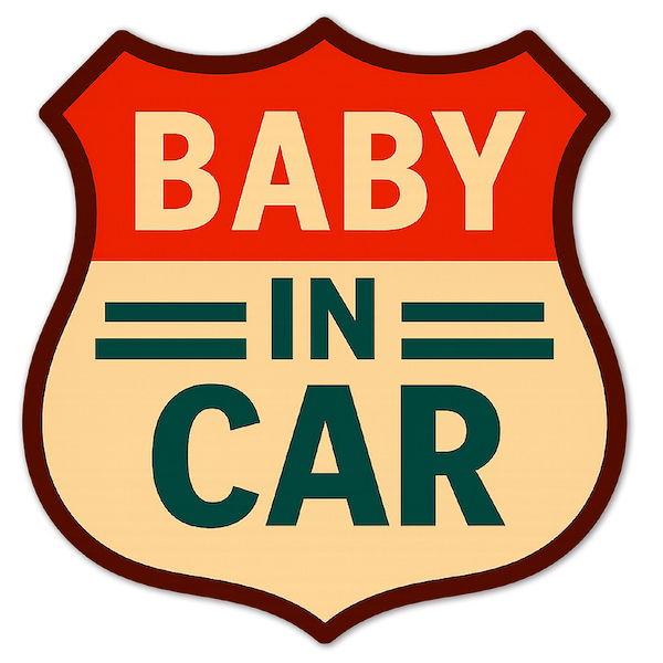 ベビー イン カー BABY IN CAR マグネット or シール 日本製 国産 