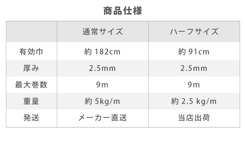 浴室用 床シート サンゲツ プレーンエンボス 浴室 床材 お風呂 リフォーム 厚さ 2.5mm 182cm巾 91cm巾 ハーフサイズ｜naisououendan-y｜07