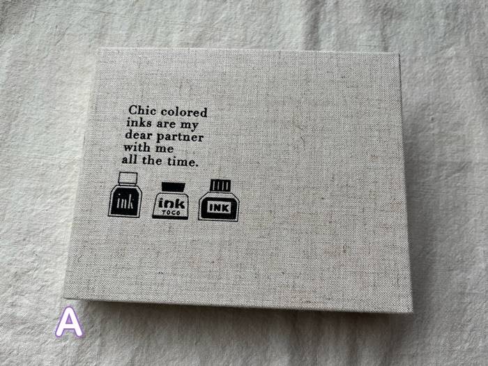 サイン帳/シート・紙無地】TOCONUTS トコナッツ 布生地 バインダー式