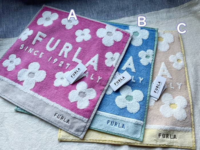 FURLA 【メール便お届】フルラ FURLA 女性レディース ハンカチ