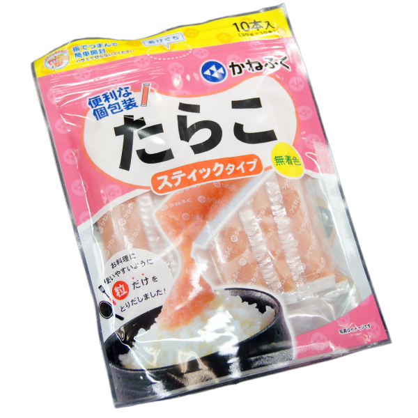 かねふく 明太子 たらこ スティック 個包装 使い切り 30g×10入り 300g | かねふく | 02