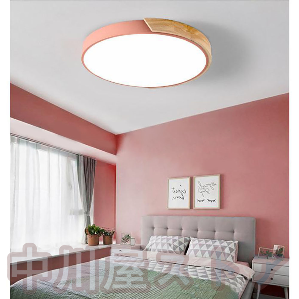 40CM 単色白色光北欧の形の薄型led照明オール銅部屋の寝室の照明-
