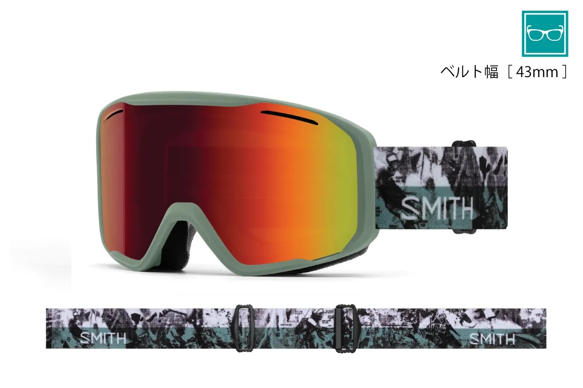 【お値下げ可能】Smith ミラーレンズ ゴーグル SPHERICAL SERIES ゴーグル：SMITH スミス BLAZER ブレイザー/ミラー