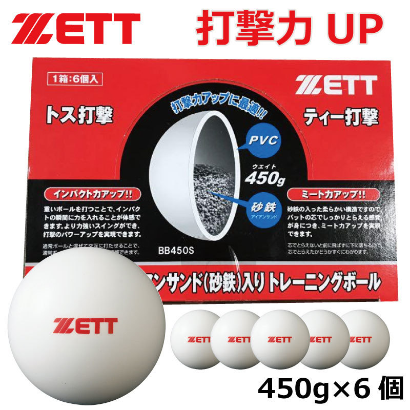 日本初の ゼット 野球 サンドボール トレーニングボール 1箱 6個入り
