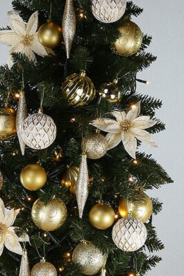 創業70年 老舗クリスマスツリー専門店 クリスマスオーナメントセット