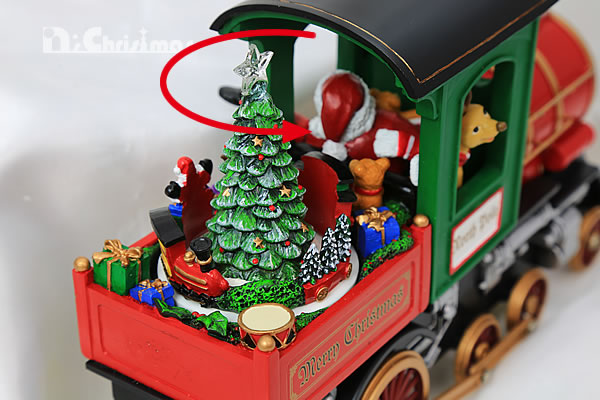 創業70年 老舗クリスマスツリー専門店 ミュージカルサンタトレイン
