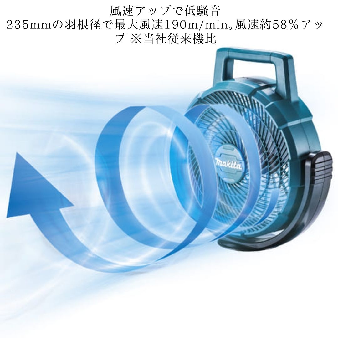 マキタ（makita） 【ポイント10倍】RSL 充電式ファン 本体のみ 14.4V