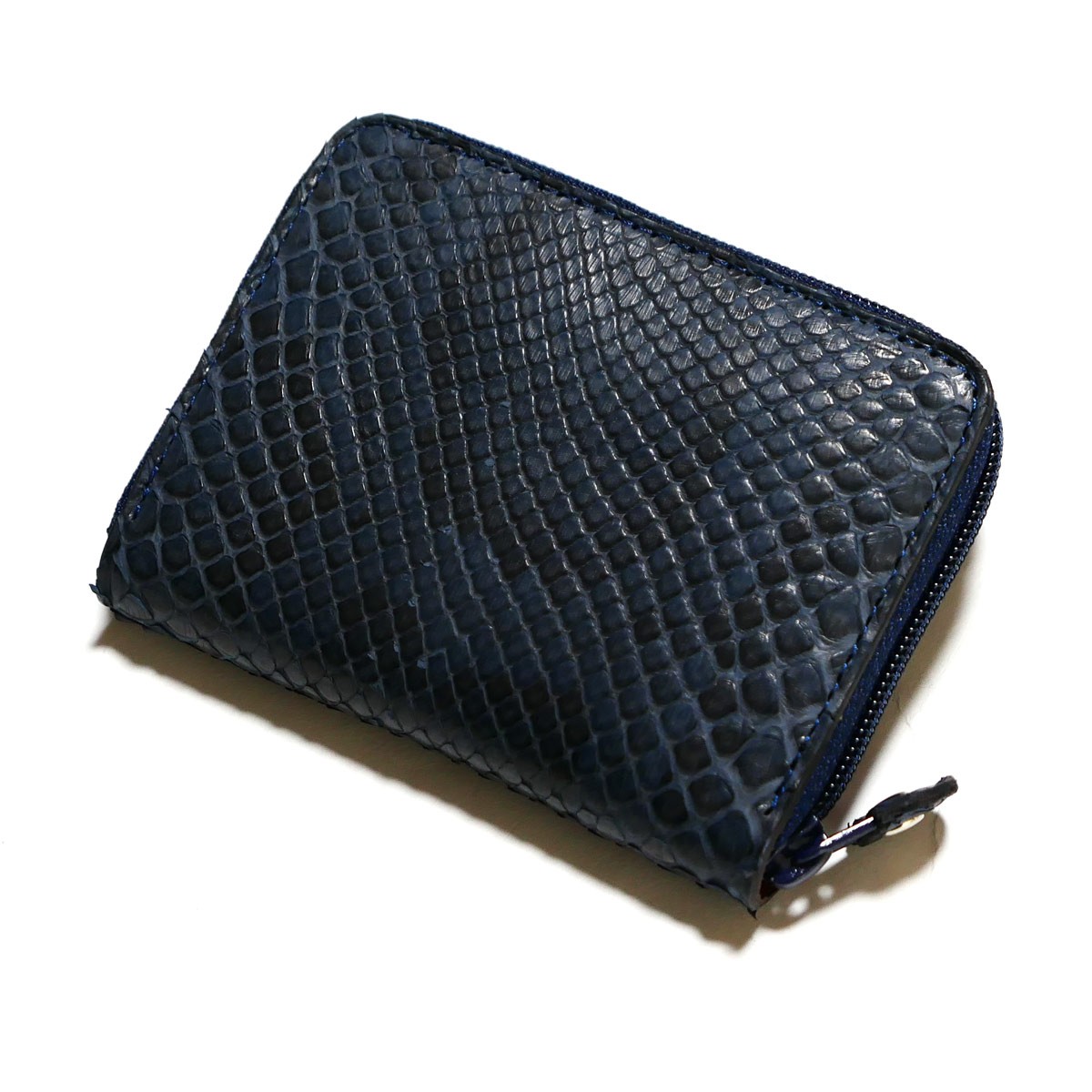 小銭入れ ケース ラウンドファスナー モラレス パイソン ヘビ革 本革 マット 小銭入れ コインケース ラウンドファスナー モラレス パイソン ヘビ革