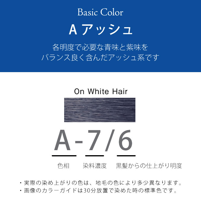 PROMASTER（ホーユー） ホーユー プロマスター A-7/6 アッシュ 80g