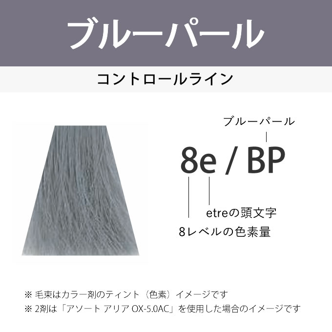 ASSORT ALLIA デミ アソート アリア エトレ 8e/BP ブルーパール 80g