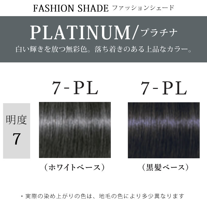 エッセンシティ シュワルツコフ テラ by プラチナ 7-PL 85g （第1剤