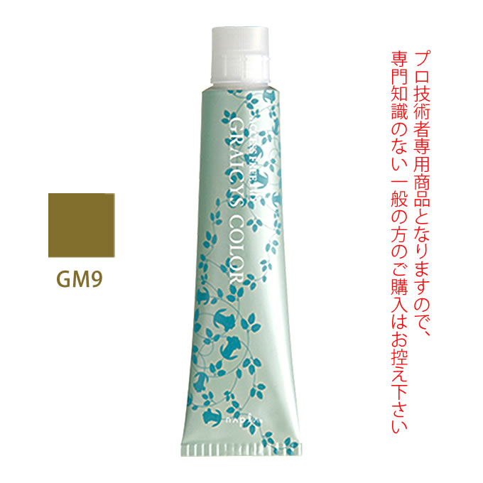 ナプラ アクセスフリーHB グレイシスカラー GM9 グレイマット 80g （第1剤） 医薬部外品｜nakano-dy