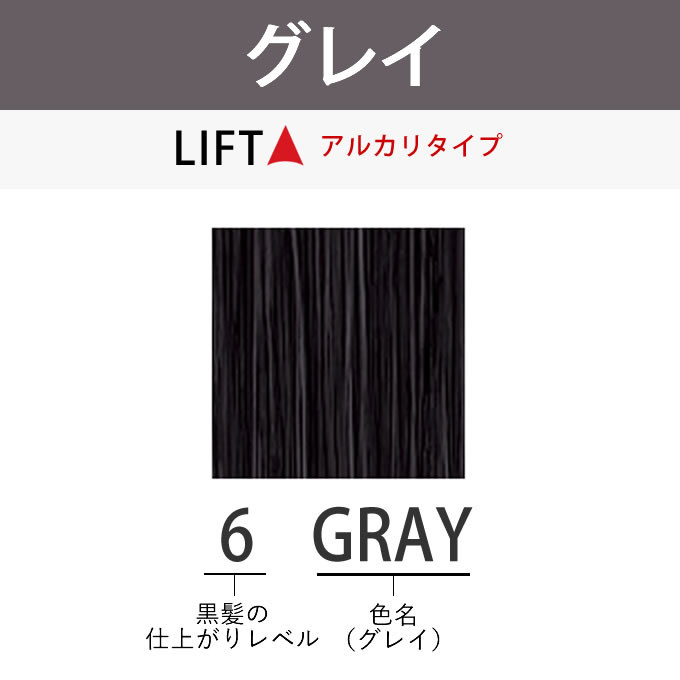 アジアンカラー アリミノ アジアンカラーフェス 6GRAY グレイ 85g （第
