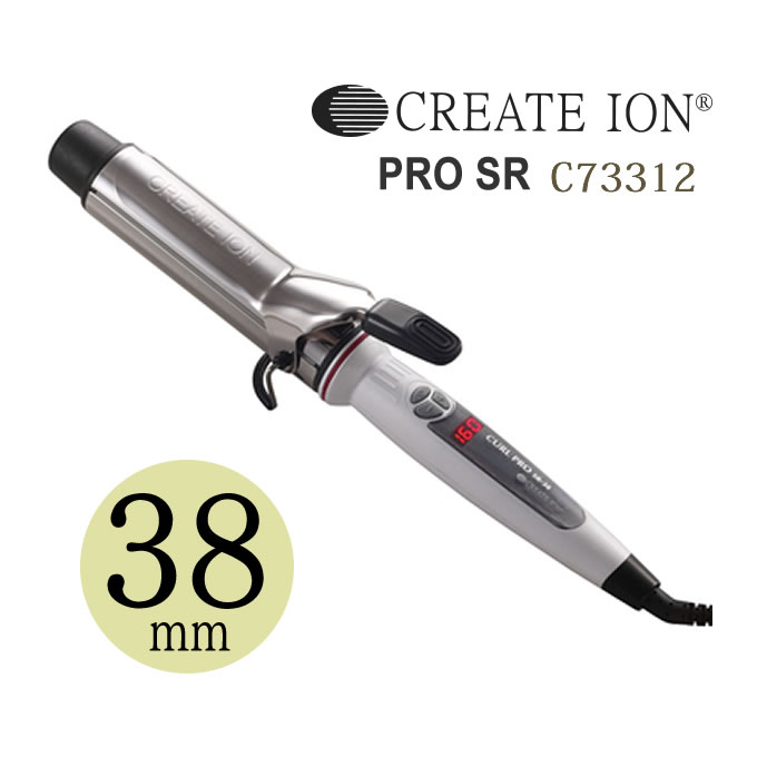 クレイツ　CREATE ION カールプロ SR 38mm CREATEs（クレイツ） イオン カールプロ SR-38 : サロン専売品の