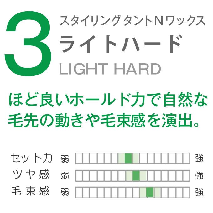 ナカノ　スタイリング タントN ワックス 3 ライトハード 90g｜nakano-dy｜02