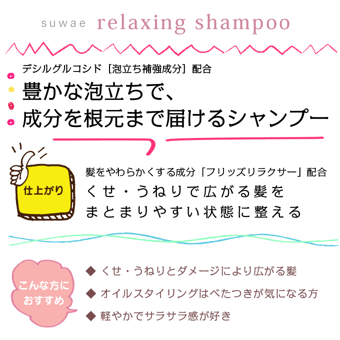 MILBON（ミルボン） スワエ リラクシング シャンプー 200mL : サロン