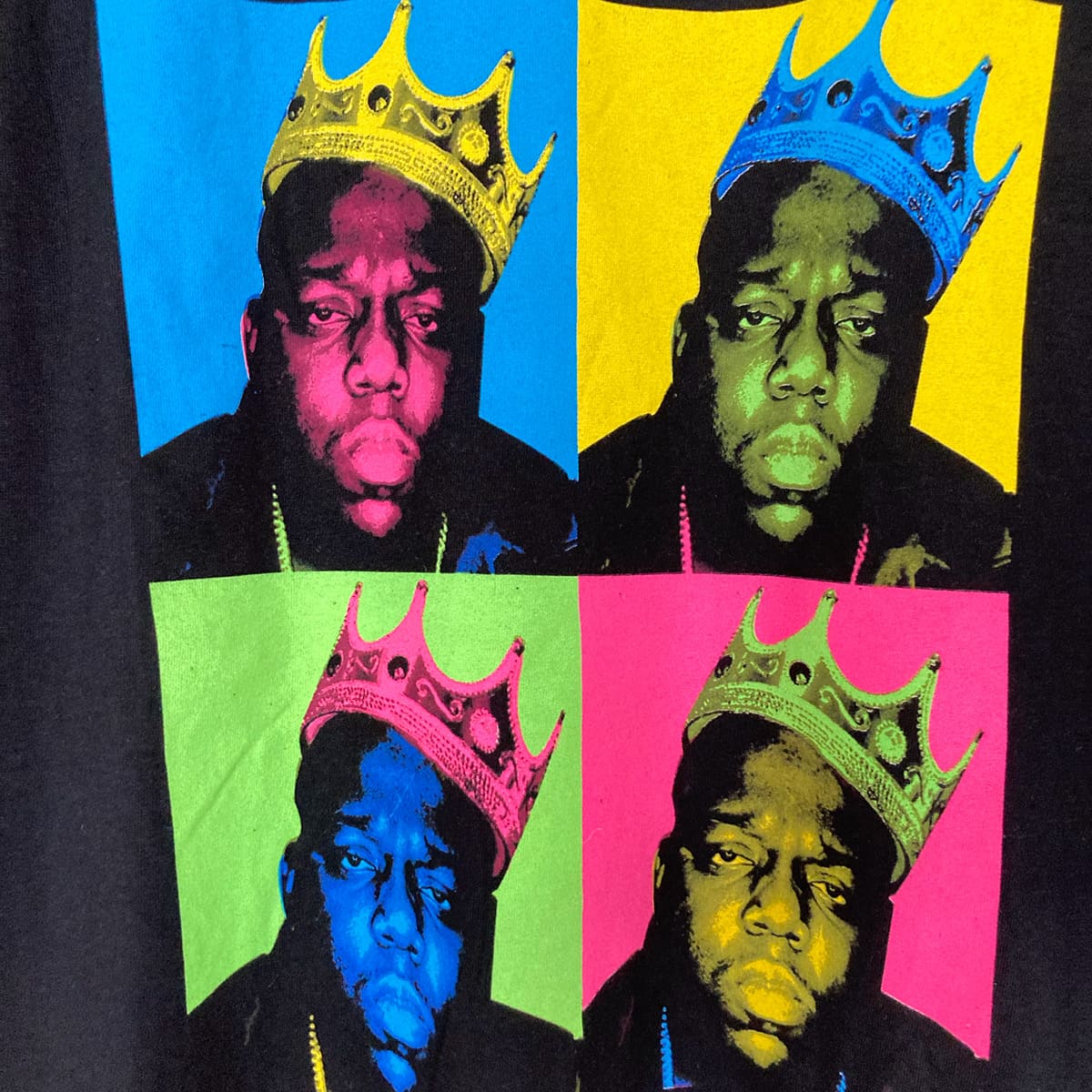 Tシャツ メンズ ブランド HIPHOP RAPT ノトーリアス BIG ブラック 黒T 
