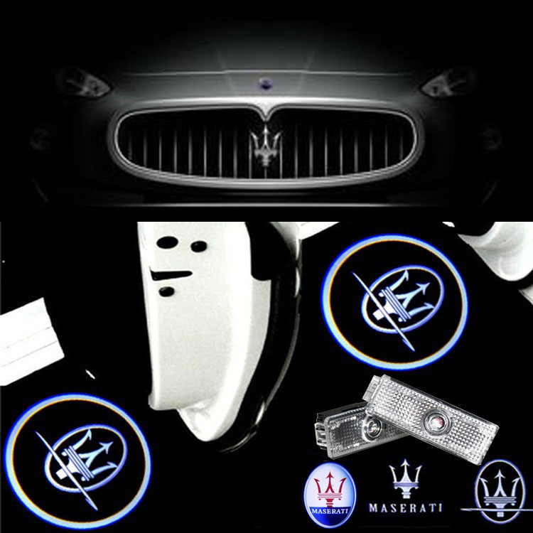 Maserati カーテシランプ ロゴ エンブレム/LED/マセラティ クアトロ
