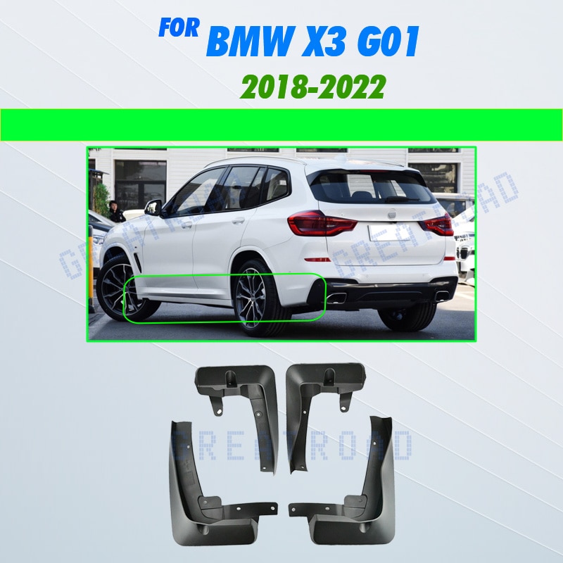 フロント リア 泥除けs BMW X3 G01 G01 M スポーツ 2018年 2019年 2020年 2021年 2022年 スプラッシュ ガード フェンダー 泥除け