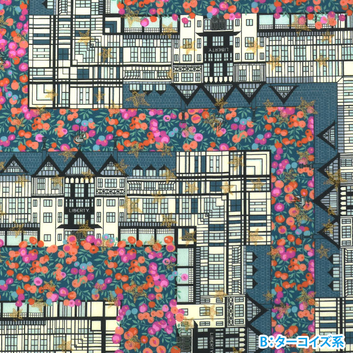 リバティ・ファブリックス Tudor Berry チューダー・ベリー 363G74313