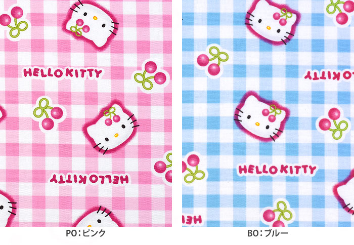 サンリオ キティ 生地 ハローキティ KT さくらんぼ オックス サンリオ キャラクター