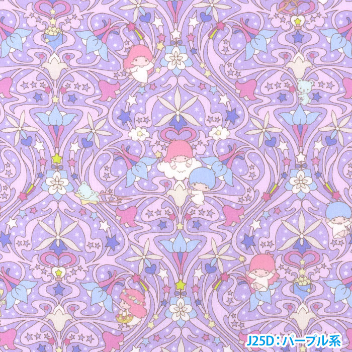 リバティ・ファブリックス Kiki & Lala Orchids キキ＆ララ オーキッズ