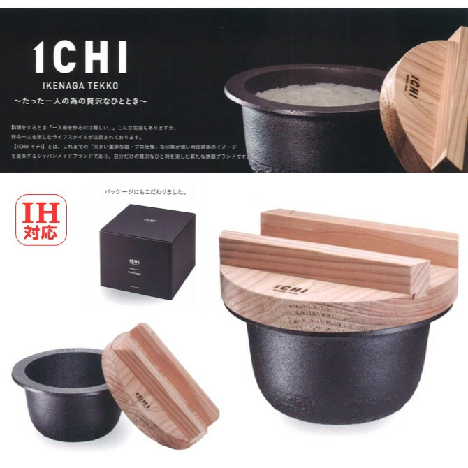 お*️様 新品未使用 池永鉄工 1CHI TETSUGAMA 炊飯釜 二合炊き 61845lHrbIL._AC_UF894,