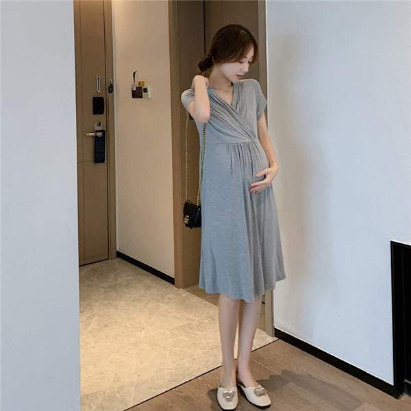 授乳服 マタニティ ワンピース 授乳口付き 授乳 マタニティー クロスオープン 妊娠 妊婦 妊婦服 ロング 半袖 ワンピ シャツ 大きいサイズ 安い 送料無料 26aprvyfbrlyq11 中島ストアー 通販 Yahoo ショッピング