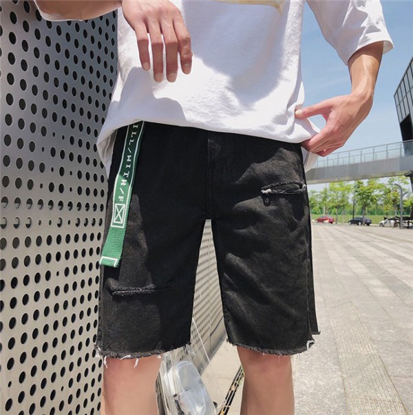 メンズファッション 春色3カラー 送料無料 メンズ デニム 膝丈 ショートパンツ 五分丈 ジーンズパンツ デニムパンツ ジーンズ ジーパン ハーフ パンツ 短パン 半ズボン 夏 ダメージ Idlyo9k8uw Boulevardrestaurants Com