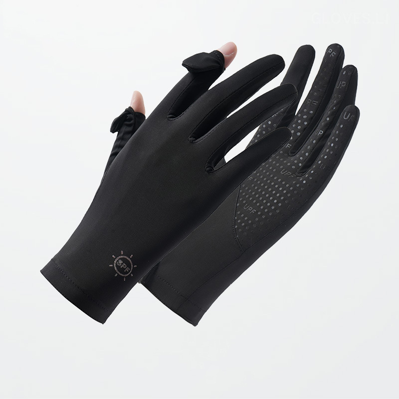 UVカット手袋 接触冷感 紫外線 日焼け防止 ショート 日焼け対策 滑り止め アームカバー UV 冷...