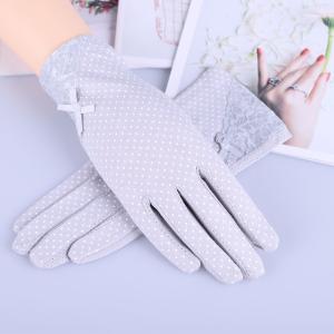 UV手袋 レディース ショート スマホ対応 メッシュ 滑り止め 日焼け防止 紫外線対策 指あり 手袋...