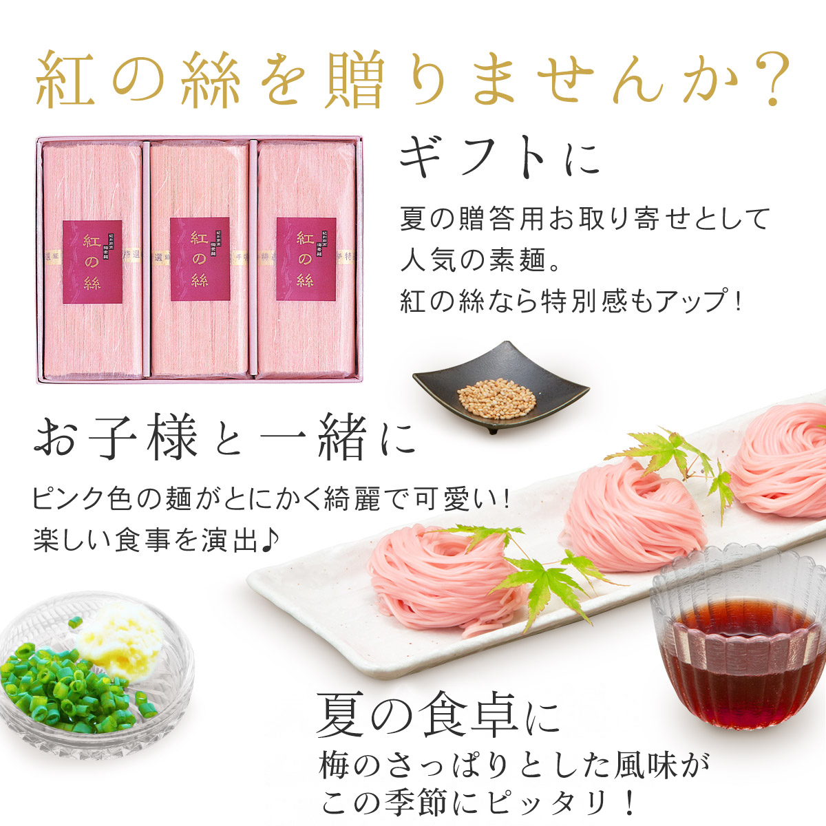 中田食品 【完売しました】梅そうめん 夏ギフト お中元 2026 贈答